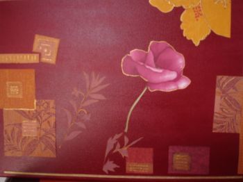 Peinture intitulée "COEUR DE ROSE" par B.A Mosaique, Œuvre d'art originale