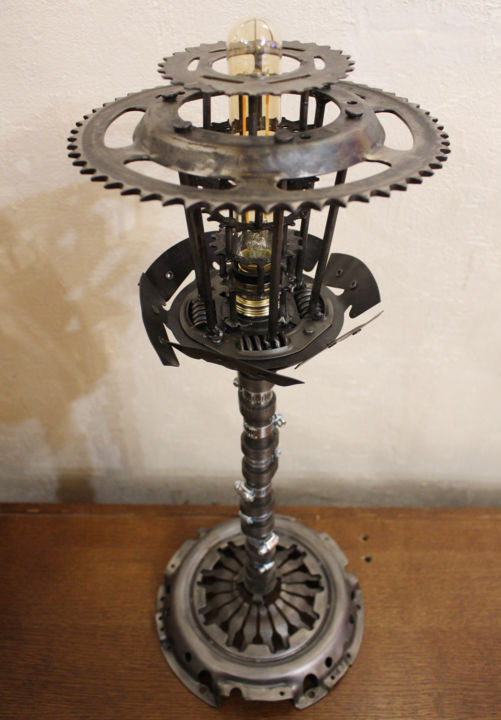 Lampe Mécanique, Design by Jonathan Pradillon