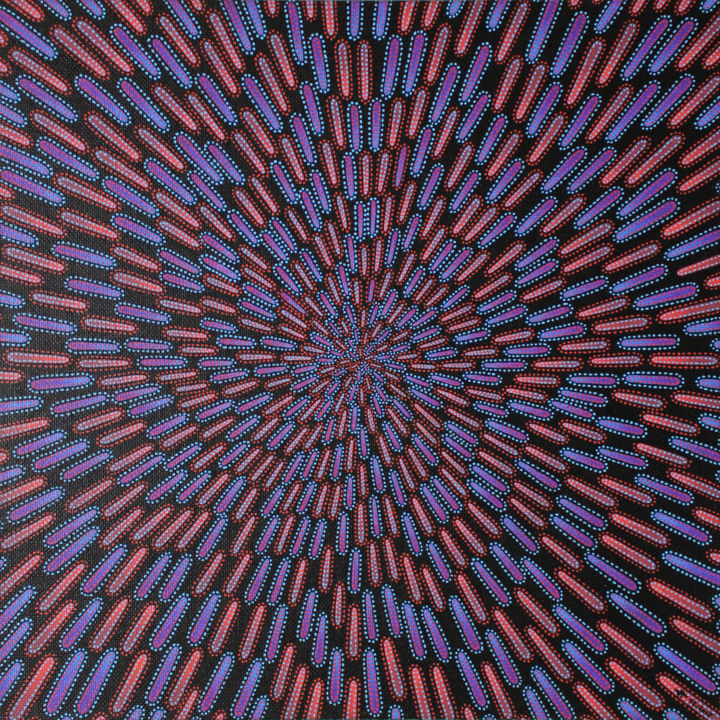 Peinture intitulée "Particule Bleue et…" par Jonathan Pradillon, Œuvre d'art originale, Acrylique Monté sur Carton