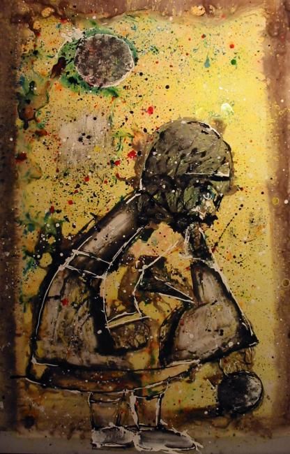 Painting titled "Maraud Probity" by Jonathan James, Original Art,