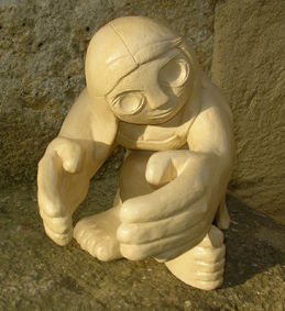 Sculpture titled "Danseuse 3" by Jongleurs De Terre, Original Artwork, Ceramics