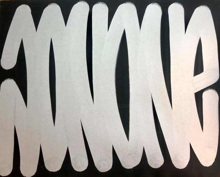 Tekening getiteld "Sans titre" door Jonone, Origineel Kunstwerk, Marker