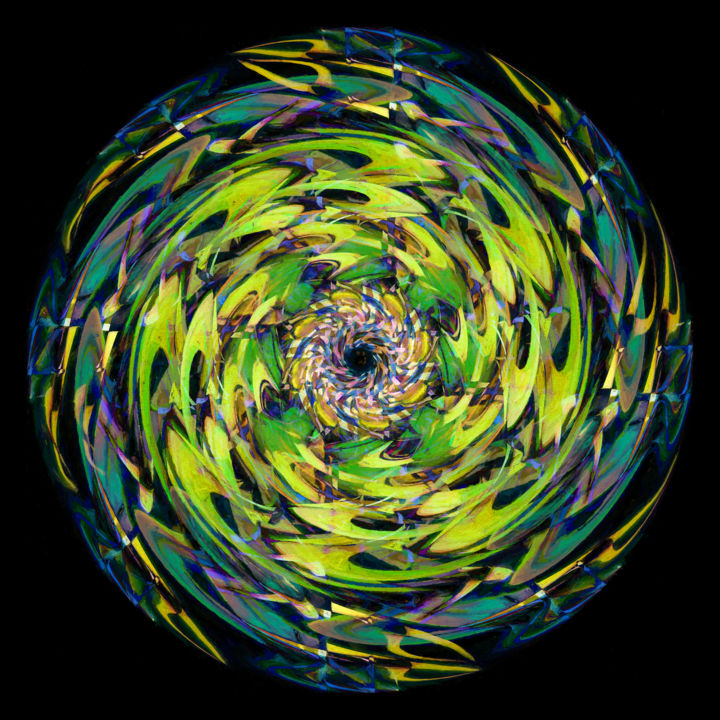 Arts numériques intitulée "Galaxy of Dreams" par Jon Woodhams, Œuvre d'art originale, Travail numérique 2D
