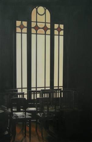 Malerei mit dem Titel "Casa Alentejo Lisboa" von Leone Holzhaus, Original-Kunstwerk