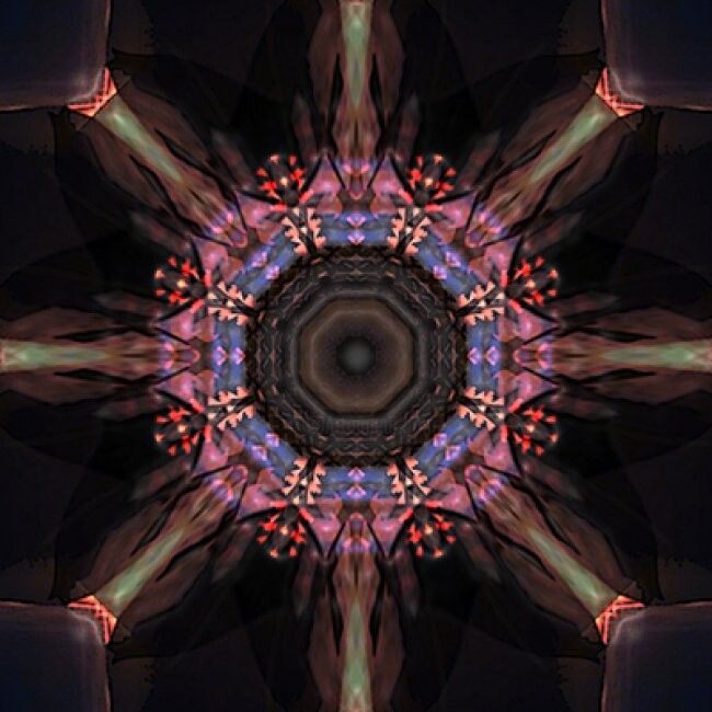 Arte digital titulada "Mandala II" por Jordi Bofill, Obra de arte original