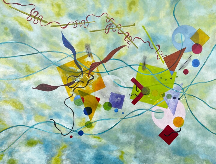 Pintura titulada "Sinfonica" por Jordi Mimó, Obra de arte original, Oleo