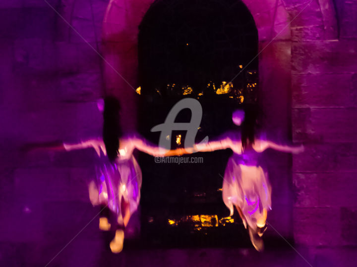 Photography titled "LA PORTE DES ANGES" by Jorg Becker, Original Artwork, Light Painting