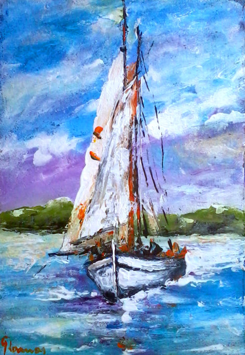 Pintura intitulada "ARTISTA JORGE RAMOS…" por Jorge Ramos, Obras de arte originais, Acrílico
