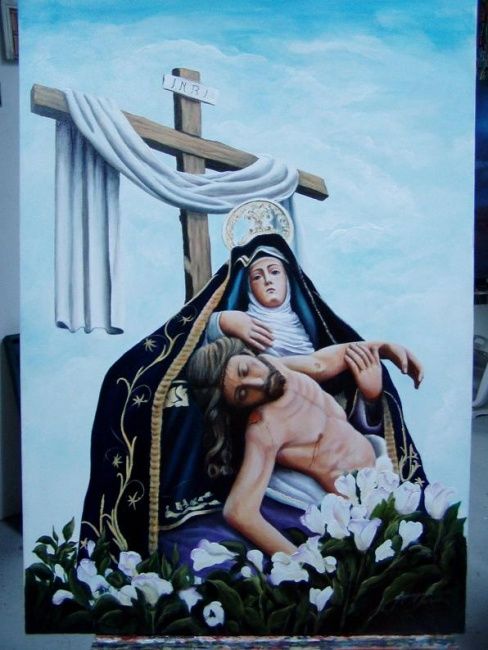 Pittura intitolato "Santa Cinfães do Do…" da Jorgemiguele, Opera d'arte originale, Olio