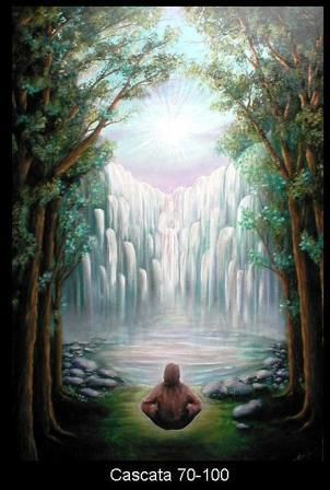Painting titled "cascata" by Jorgemiguele, Original Artwork, Other