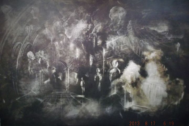 Painting titled "raspados.jpg" by Jorgemiguele, Original Artwork
