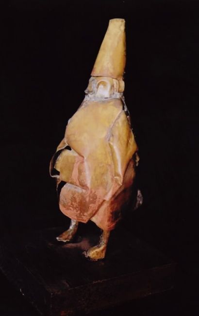 Sculpture intitulée "Elf" par Jorge Velarde, Œuvre d'art originale, Métaux