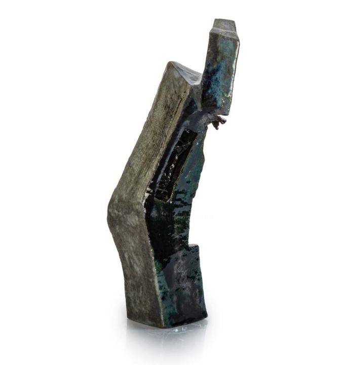 Skulptur mit dem Titel "ABERRATIO: REVELATI…" von Joanna Roszkowska, Original-Kunstwerk, Keramik