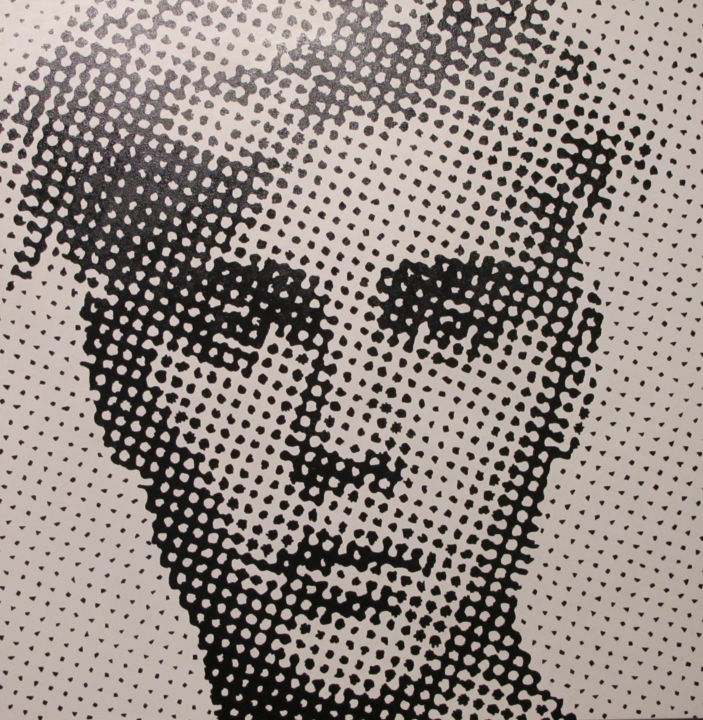Peinture intitulée "Justin Bieber" par Richard Jolicoeur, Œuvre d'art originale, Acrylique
