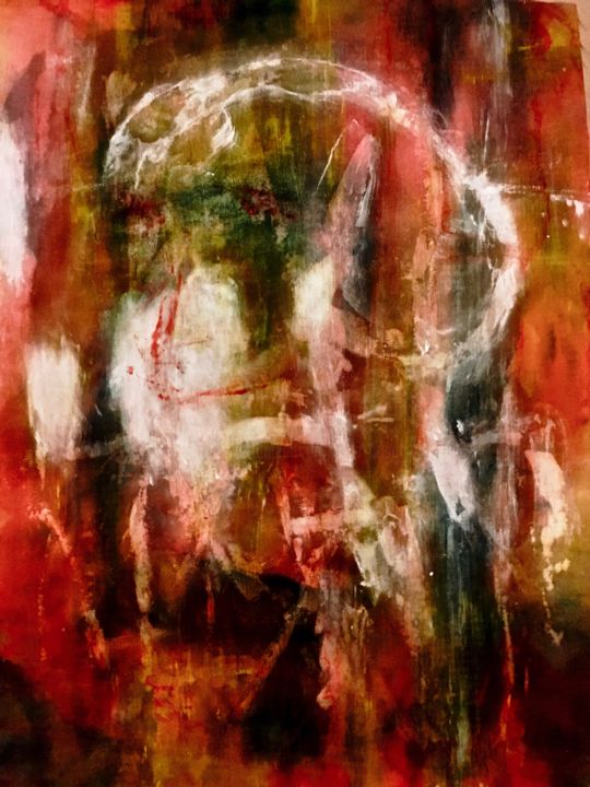 Painting titled "homo sapiens" by José Bosch, Original Artwork, Acrylic
