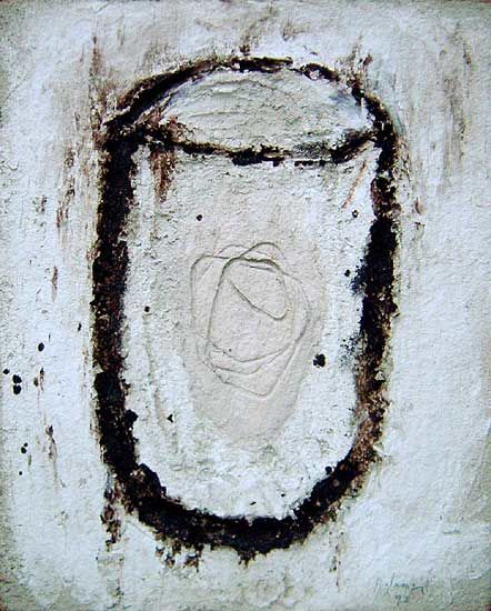 Ζωγραφική με τίτλο "s/t - 9218" από José Carlos Balanza, Αυθεντικά έργα τέχνης, Ακρυλικό Τοποθετήθηκε στο Μέταλλο