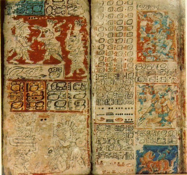 Peinture intitulée "Códice Maya" par José Cukier, Œuvre d'art originale, Huile