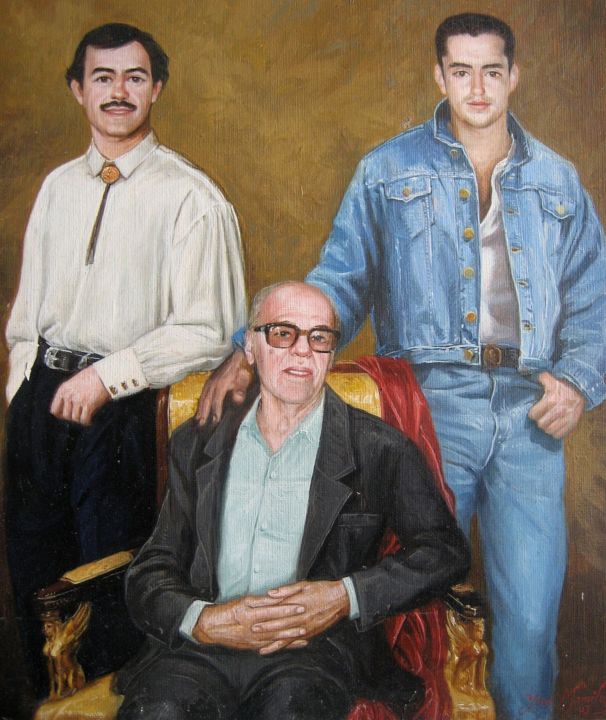 Photographie intitulée "SIN TITULO V" par José Espinoza Moraila Pintor Mexicano, Œuvre d'art originale