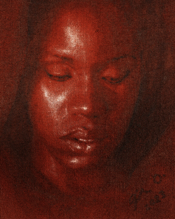 Peinture intitulée "Lomé II, Series: Ca…" par José Gislero, Œuvre d'art originale, Huile