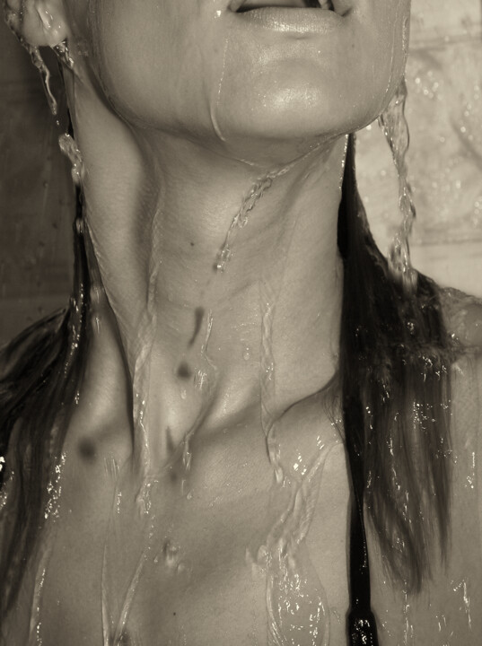 Photography titled "SHOWER FEELINGS - 2" by Jose Grimm, Original Artwork, Digital Photography
