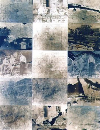 Collages intitolato "Las Cartas" da José Manuel Fors, Opera d'arte originale