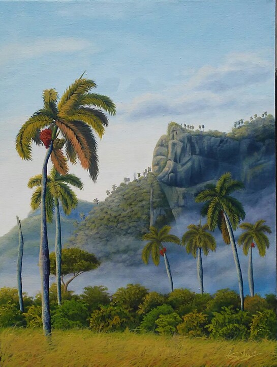Painting titled "El despertar de una…" by José Manuel Gonzàlez, Original Artwork, Oil