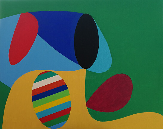 Pintura titulada "ARCO IRIS" por Jose Maria Palacin Calvo, Obra de arte original, Acrílico Montado en Bastidor de camilla de…