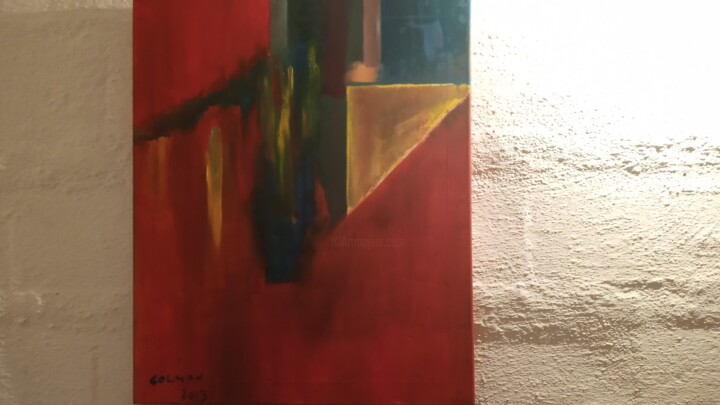 Painting titled "Untitled" by Jose Sanchez Colman, Original Artwork, Oil