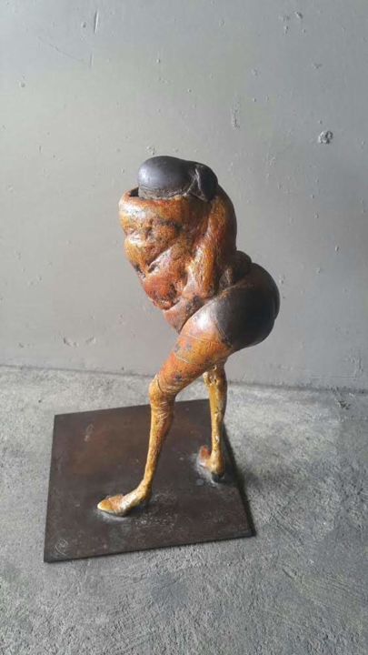 Escultura titulada "img-20180801-wa0027…" por Jose Bermudez, Obra de arte original, Fundición
