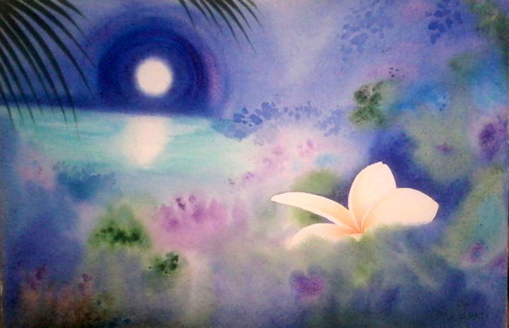 Painting titled "caribe-magico.jpg" by Josef Prajapati, Original Artwork, Other