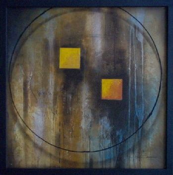 Painting titled "construccion" by Wood Madera, Original Artwork