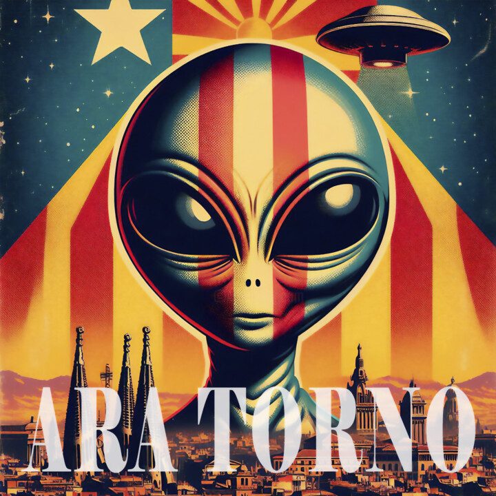 "ARA TORNO" başlıklı Dijital Sanat Josep Domènech tarafından, Orijinal sanat, AI tarafından oluşturulan görüntü