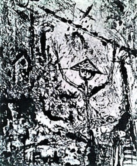 Painting titled "TOY SOLDIER" by Joseph Urie, Original Artwork, Monotype