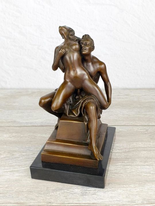 Escultura intitulada "Union du corps - Sc…" por Modernart, Obras de arte originais, Bronze