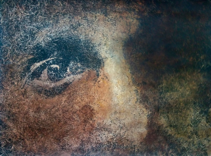 Pintura titulada "La Mirada" por Josep Obradors, Obra de arte original, Acrílico