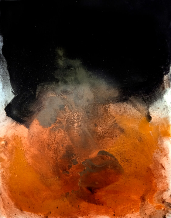 Peinture intitulée "Sandstorm" par Josep Obradors, Œuvre d'art originale, Acrylique