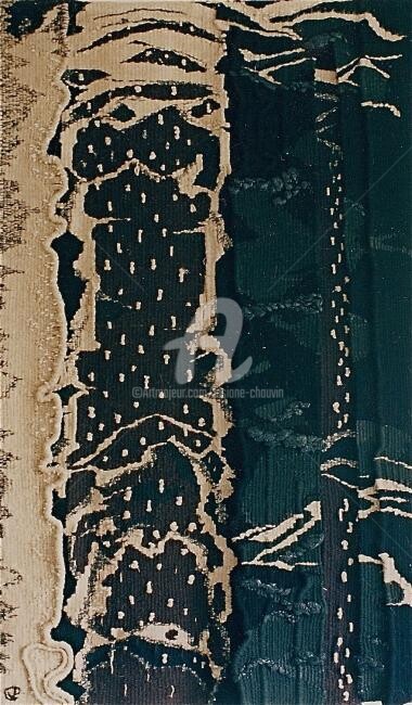 Art textile intitulée "hecate" par Josiane Chauvin, Œuvre d'art originale, Autre