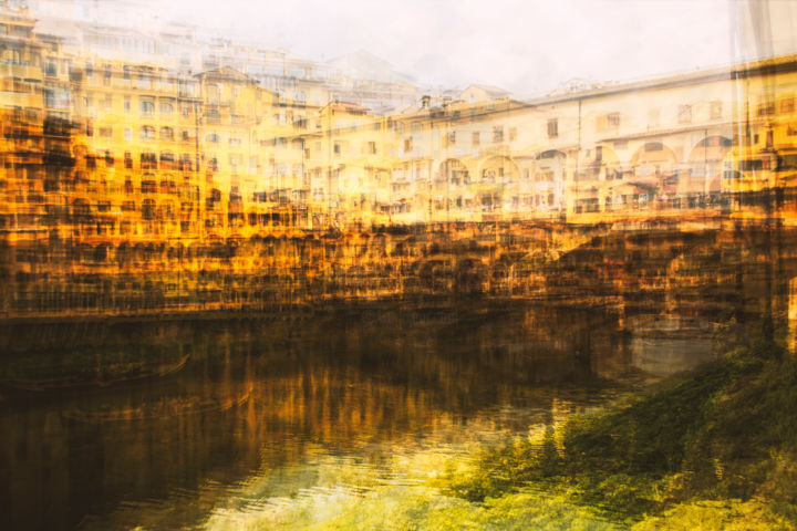 Photography titled "Ponte Vecchio portr…" by Josip Biondić, Original Artwork