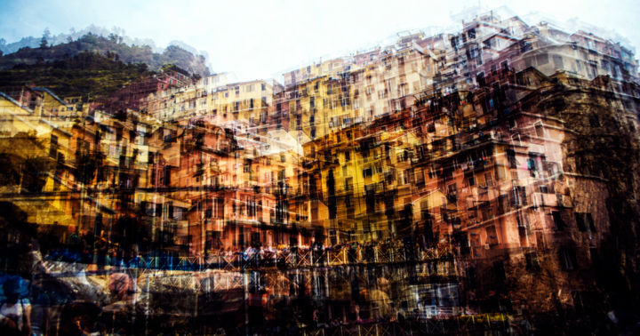 Photography titled "Manarola" by Josip Biondić, Original Artwork, Digital Photography