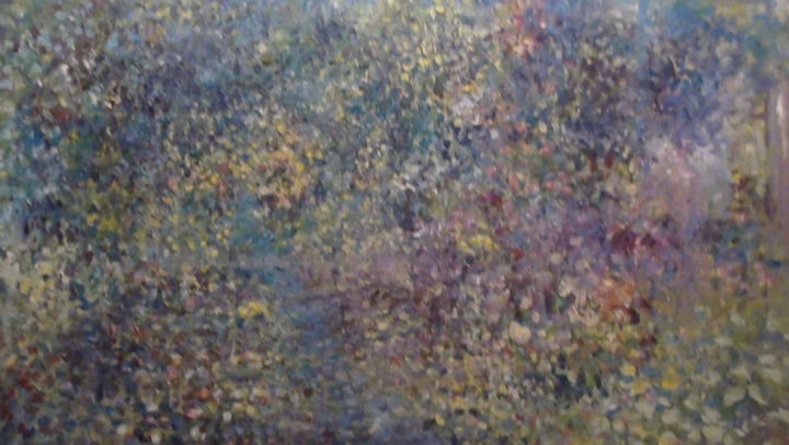 Peinture intitulée "Balades Musicales" par Josiane Zarka, Œuvre d'art originale, Huile
