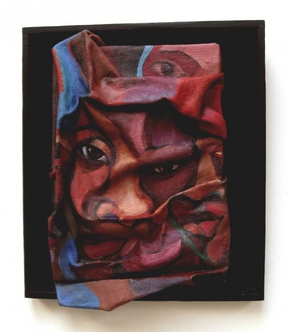Скульптура под названием "More Than Skin Deep…" - Joyce Owens, Подлинное произведение искусства, Дерево
