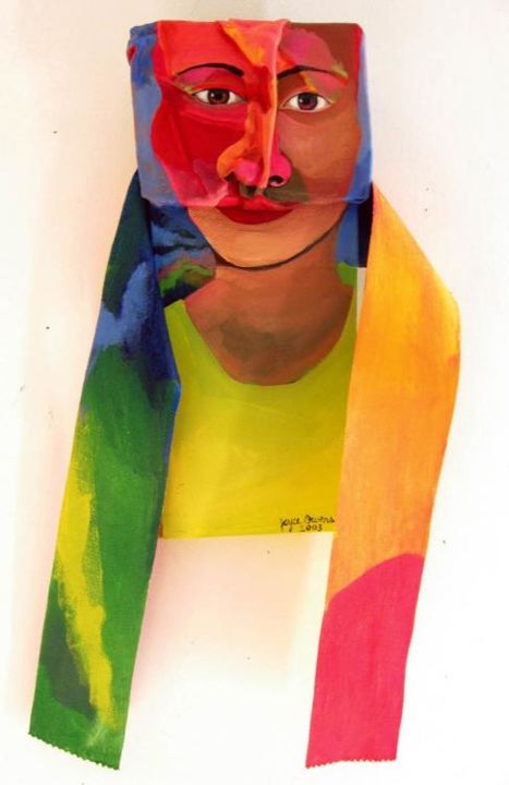 제목이 "Angel Guardian Head…"인 미술작품 Joyce Owens로, 원작