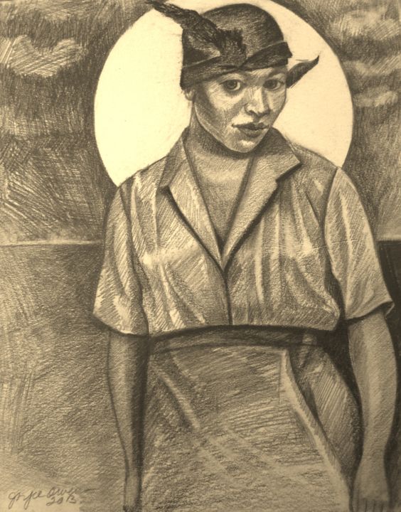 Σχέδιο με τίτλο "Cock-A-Doodle-Do La…" από Joyce Owens, Αυθεντικά έργα τέχνης, Άλλος