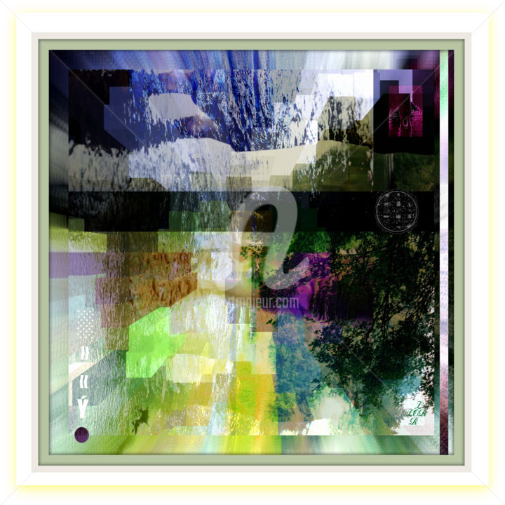 Digital Arts titled "...sur la Lesse à "…" by Lor Joyeaux, Original Artwork