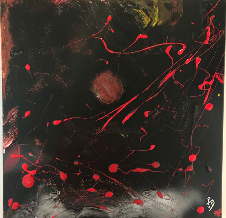 Peinture intitulée "Jpb" par Jpb Artriste, Œuvre d'art originale, Acrylique