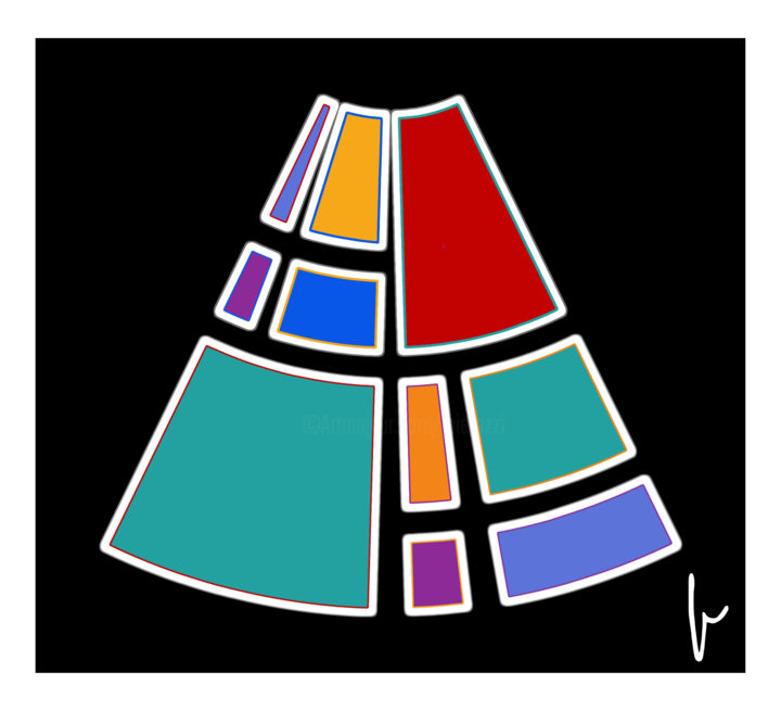 Digital Arts titled "Spicchio" by Jean Paul Pierozzi, Original Art, 2D Digital Work