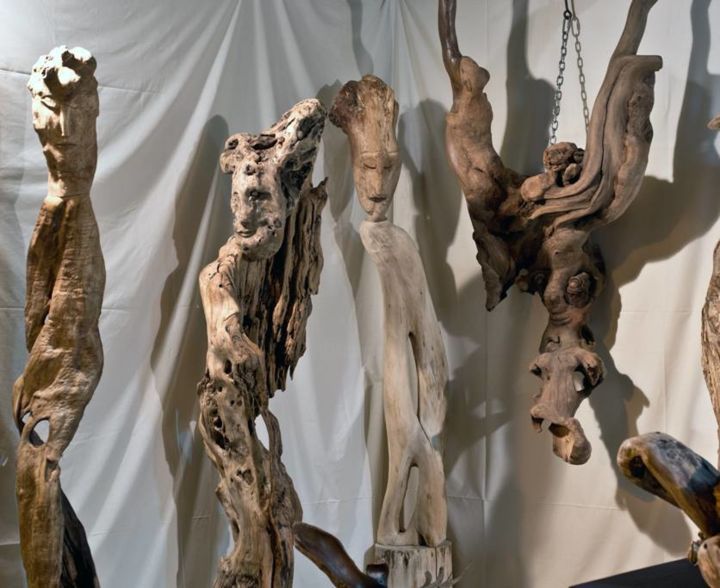 Sculpture intitulée "Wood Sculpters" par José Paulo Pereira Fernandes, Œuvre d'art originale, Bois