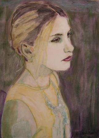 Painting titled "Bodhisattva" by Jean-Paul Setlak, Original Art,