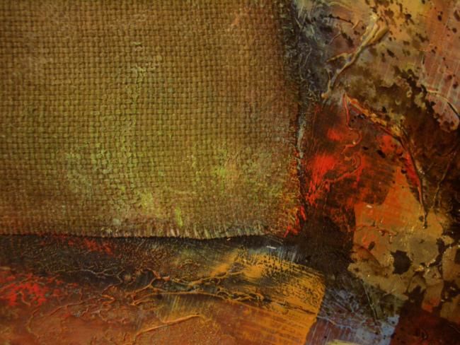 Peinture intitulée "Abstract" par Walter Jrinkin, Œuvre d'art originale,