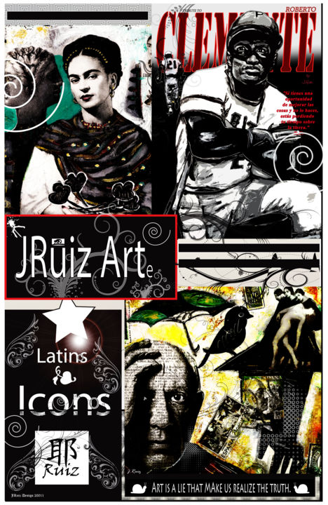 Arts numériques intitulée "J.Ruiz Art" par Jesus J. Ruiz, Œuvre d'art originale, Peinture numérique